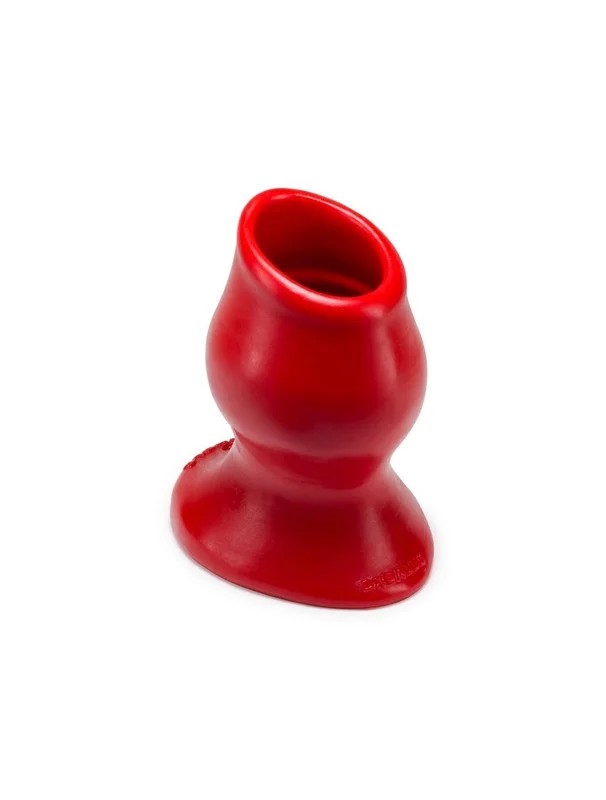 OxballsPigholeHollowPlugBloodRedvonSbisXXL