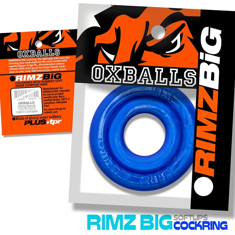OxballsRIMZBIGSoftlipsCockringPool