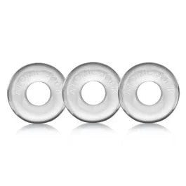 OxballsRingerCockring–Clear3Pack