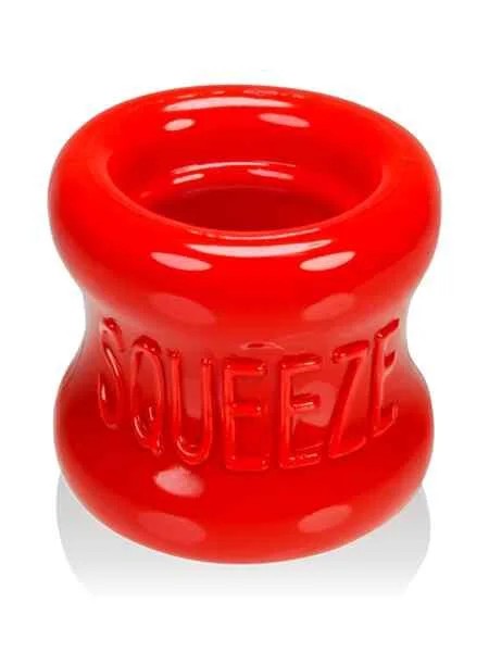 OxballsSQUEEZEBallStretcherRed