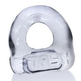 OxballsSTASHCockringwithcapsuleinsert–Clear
