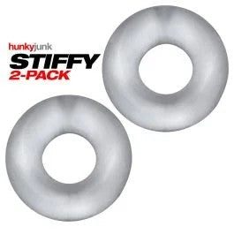 OxballsSTIFFY2-packBulgeCockrings–ClearIce