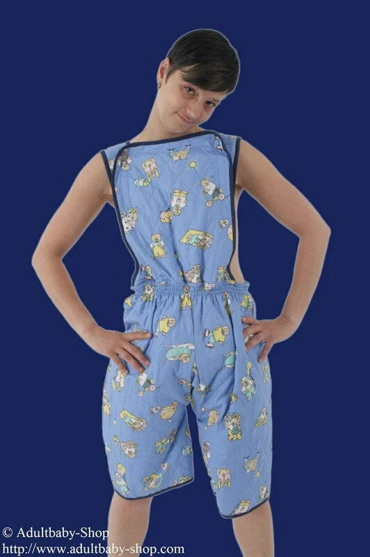 Paddeddungareeswithvelcrofastened
