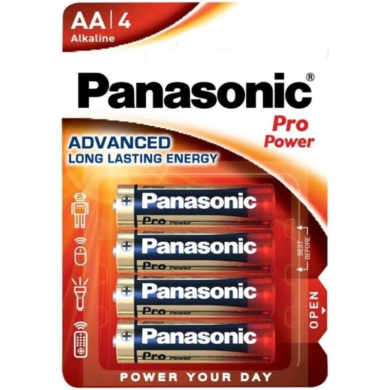 PANASONIC–PROPOWERALKALINEAABATTERIELR6BLISTER*4