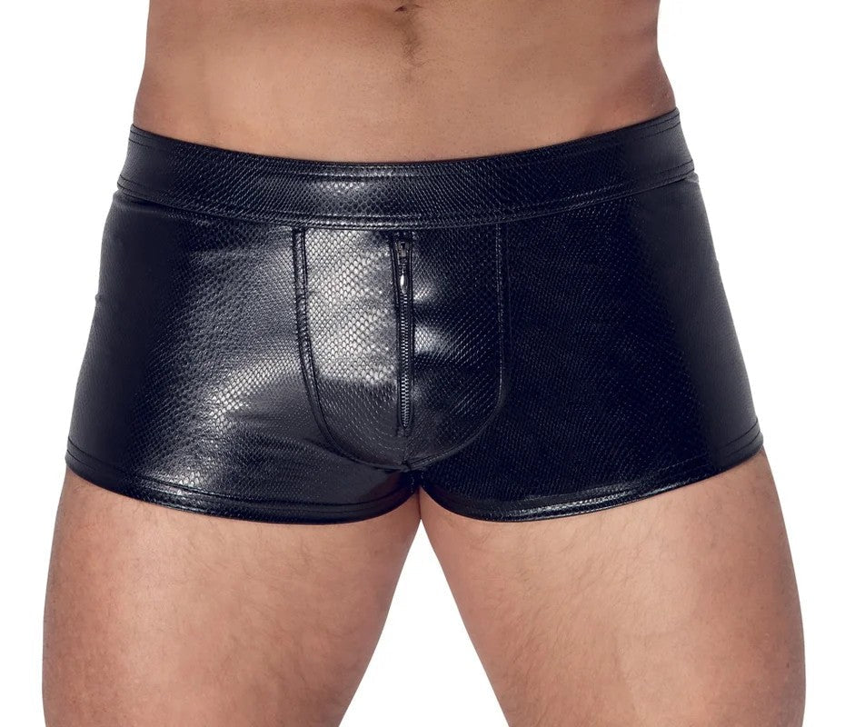 PantsinSchlangenhaut-Optik