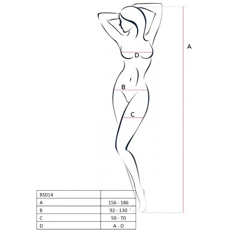 PASSION–WOMANBS014ROTERBODYSTOCKING,EINEGRÖSSE