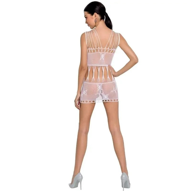 PASSION–WOMANBS090WEISSERBODYSTOCKING,EINEGRÖSSE