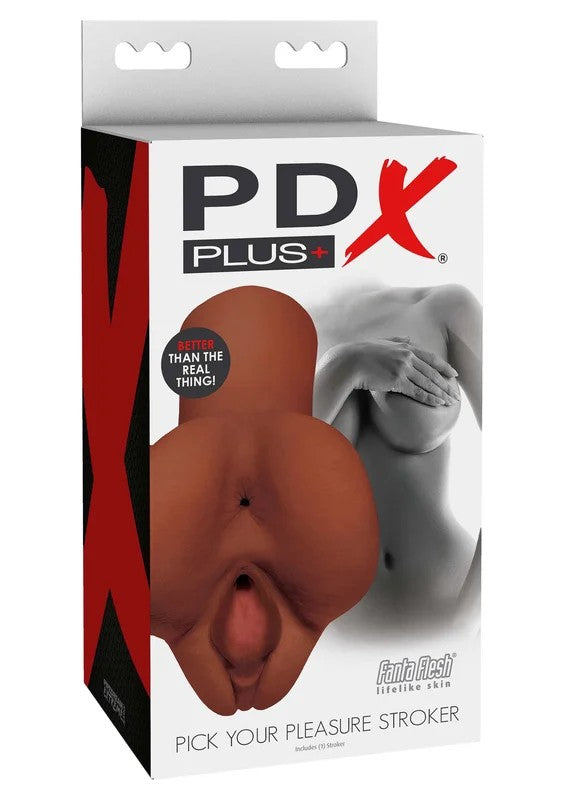 PDXPlusPickYourPleasureStrokerbraun