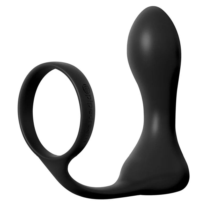 Penis-Hodenring„RechargeableAss-GasmPro“,mitAnalplug