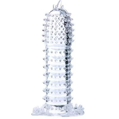 PenisSleeveWithStimulatingPointsClear14cm