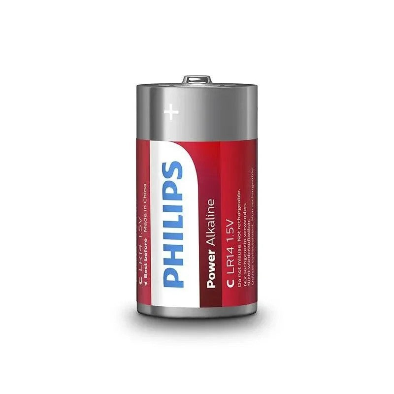 PHILIPS–POWERALKALINEPILACLR14BLISTER*2