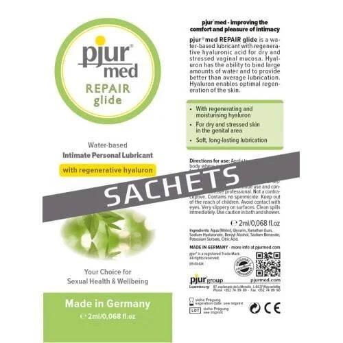 PjurMEDRepairSachet2mlGleitmittel