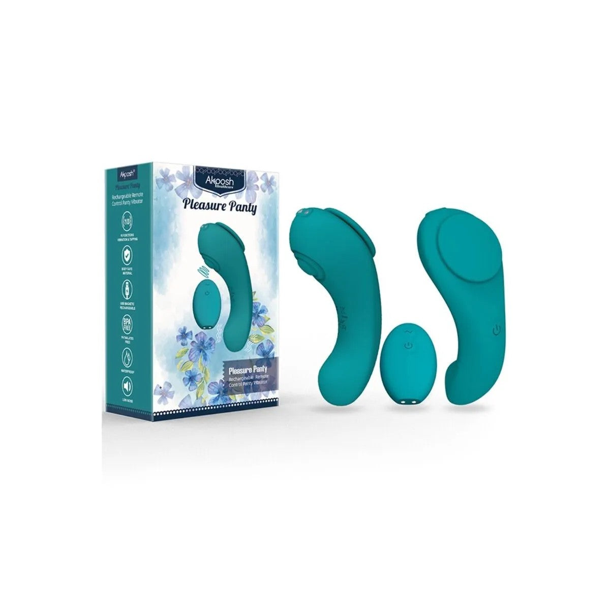 PLEASUREPANTYVIBRATORFERNBEDIENUNG3GESCHWINDIGKEITENGRÜNVONARMONYWEARABLES