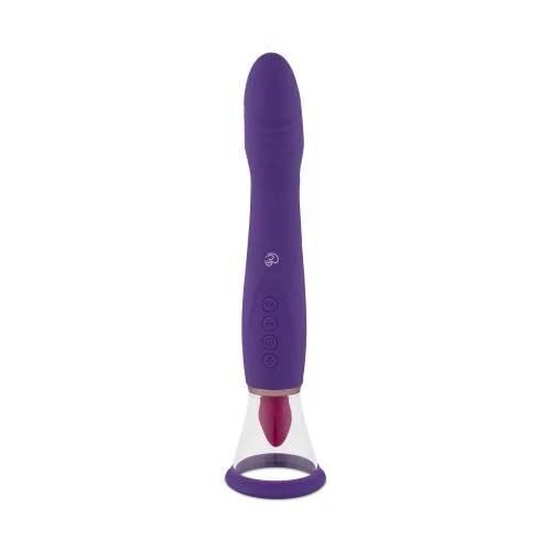 PleasurePumpWithG-SpotVibratorPurple