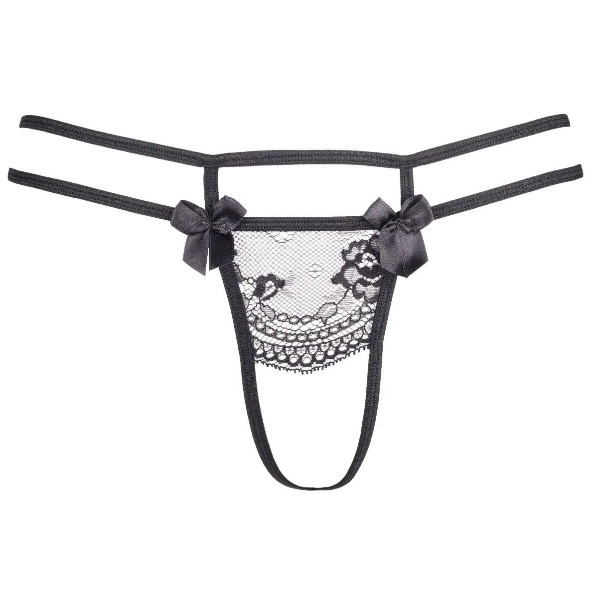 PLUSSIZESTRINGSCHWARZV-8698VONAXAMISIZEPLUS