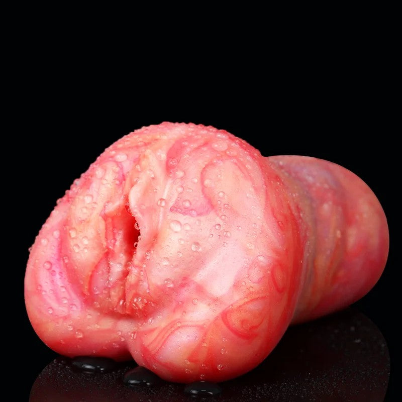 Premium-Taschenmuschi-MasturbatorausSilikon–Blutfarbene,weicheVaginas,SexspielzeugfürMänner