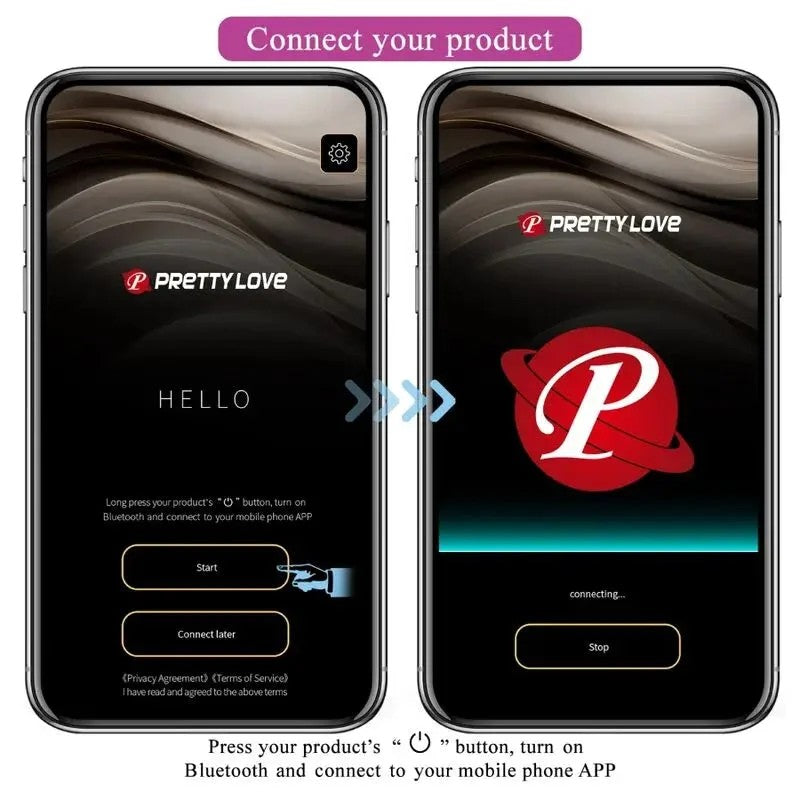 PRETTYLOVE–CATALINAVIBRATORAPPFERNBEDIENUNGLILA