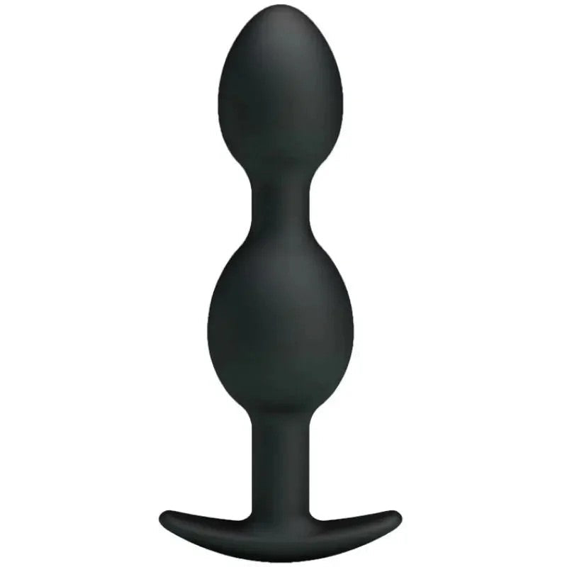 PRETTYLOVE–SILIKONANALKUGELN12.5CMSCHWARZ