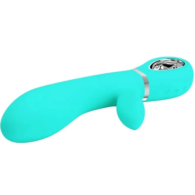 PRETTYLOVE–THOMASMULTIFUNKTIONS-G-SPOT-VIBRATORAQUAGREEN