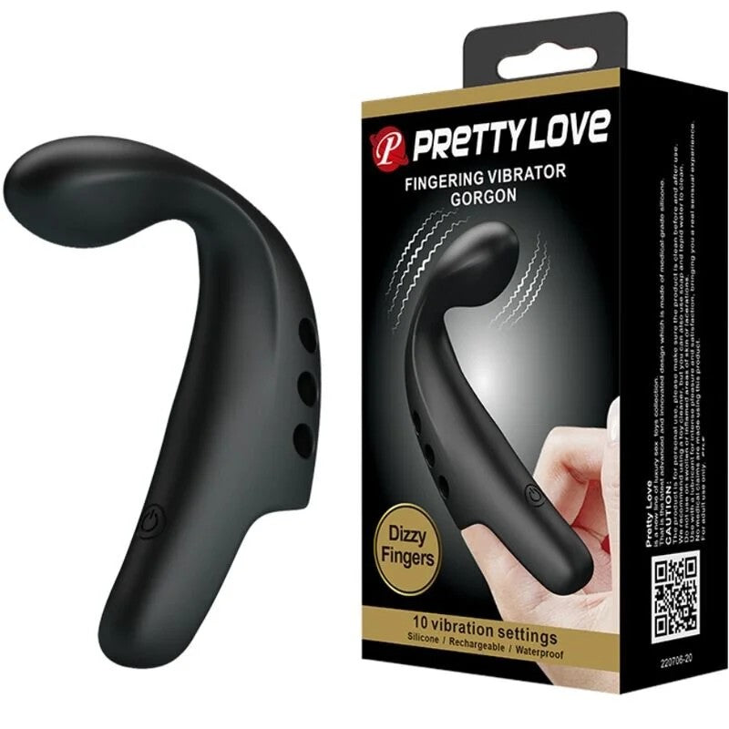 PrettyLoveDizzyFingeraufsatzVibratorschwarz