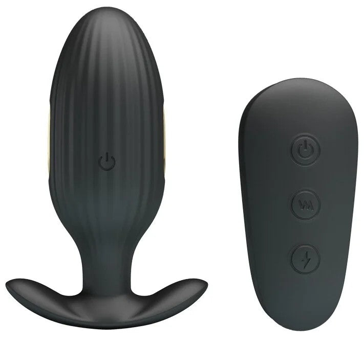 PrettyLovevibratingbuttplugElectroKelly3,4cm