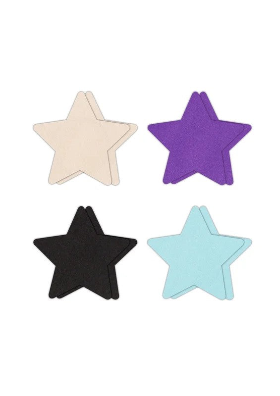 PrettyPastiesStarIAssorted4Pair