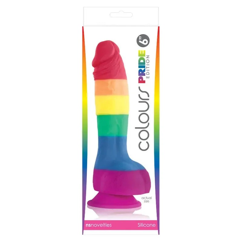 PRIDE–LGBTFLAGGEDILDO15CM