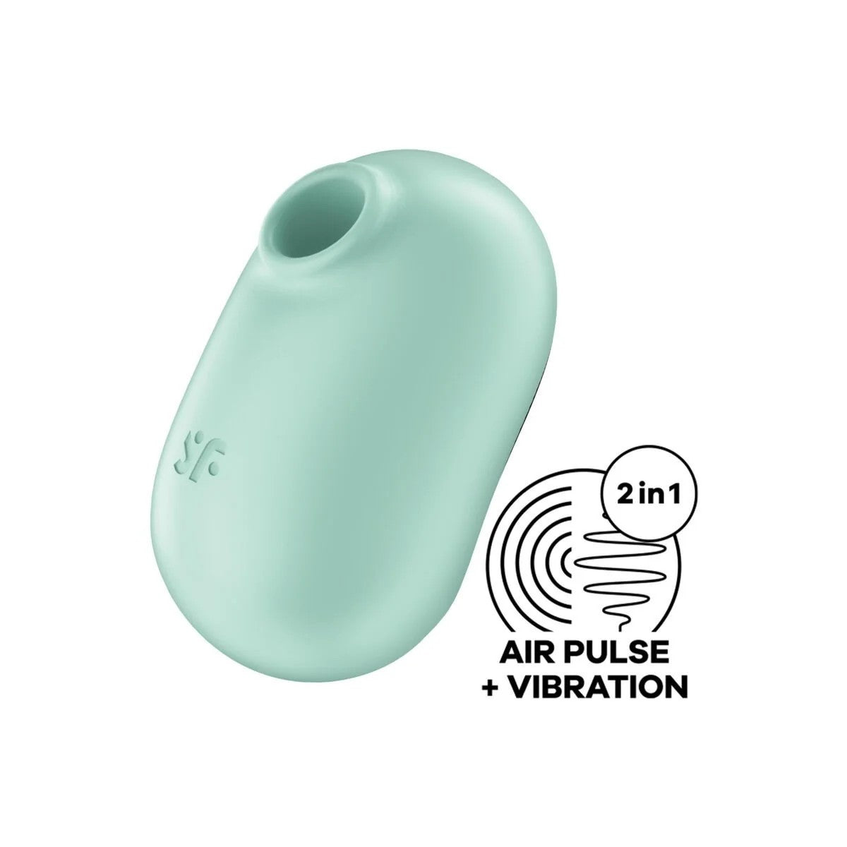PROTOGO2DOPPELTERLUFTPULSSTIMULATOR&VIBRATORGRÜNVONSATISFYERAIRPULSE