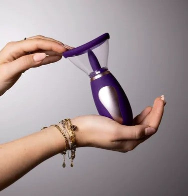 PumpederweiterteVulva-undBrustpumpewiederaufladbarpurple