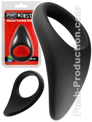 PushMonster–SiliconeTeardropCockring