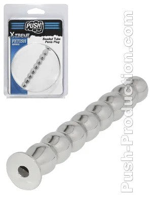PushXtremeFetish–BeadedTubePenisPlug