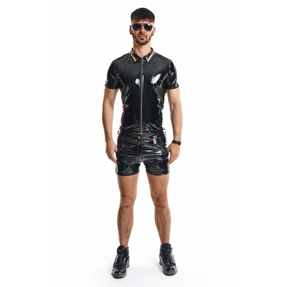 PVCHERRENPOLOSHIRTRMREMIGIORBWSCHWARZVONPRIDEFESTIHLINE