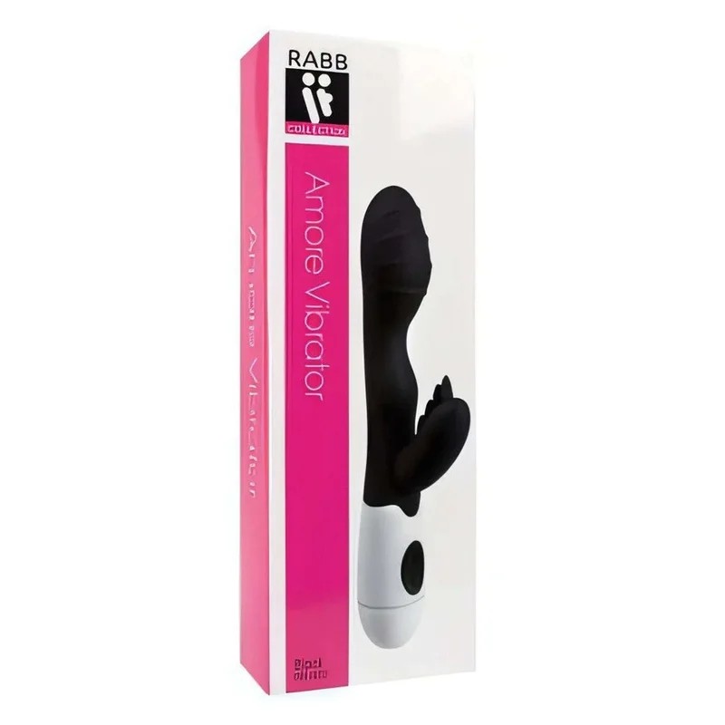 RabbitAmoreVibrator–30Vibrationsmodi,Schwarz
