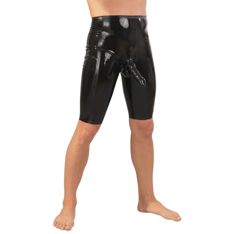 RadlerausLatex,mitHodenmuldeundgeäderterPenishülle