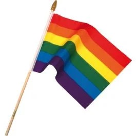 RainbowPrideFlaggemitFahnenstange