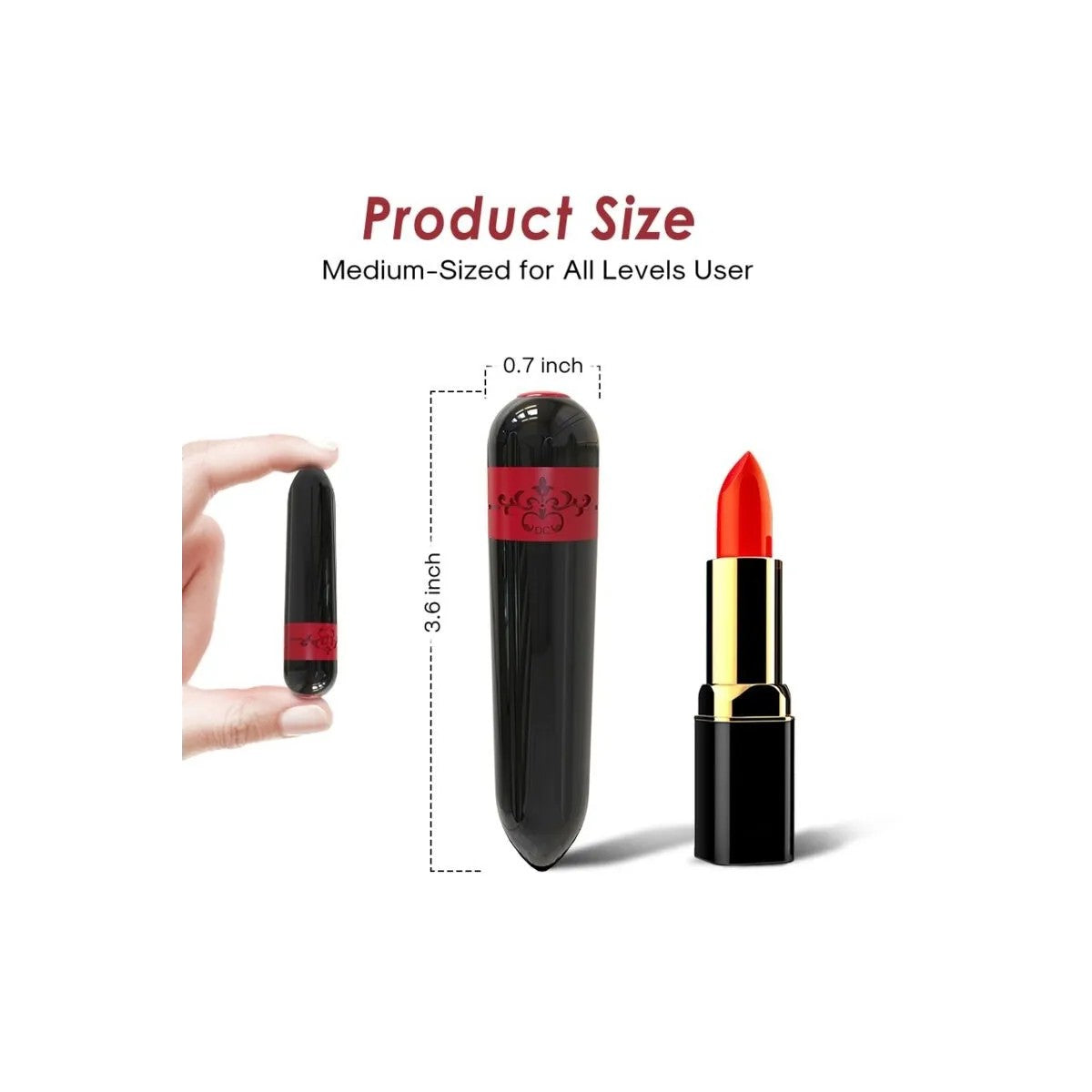 RAKETENVIBRATORBULLETSCHWARZVONARMONYSTIMULATORS