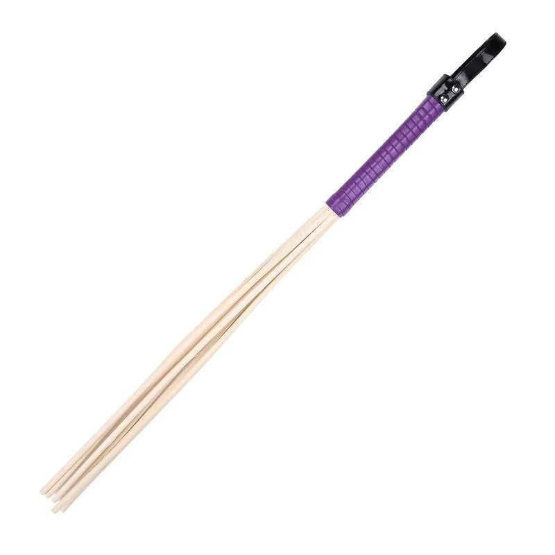 RattanWoodenCanes8pcsPurple