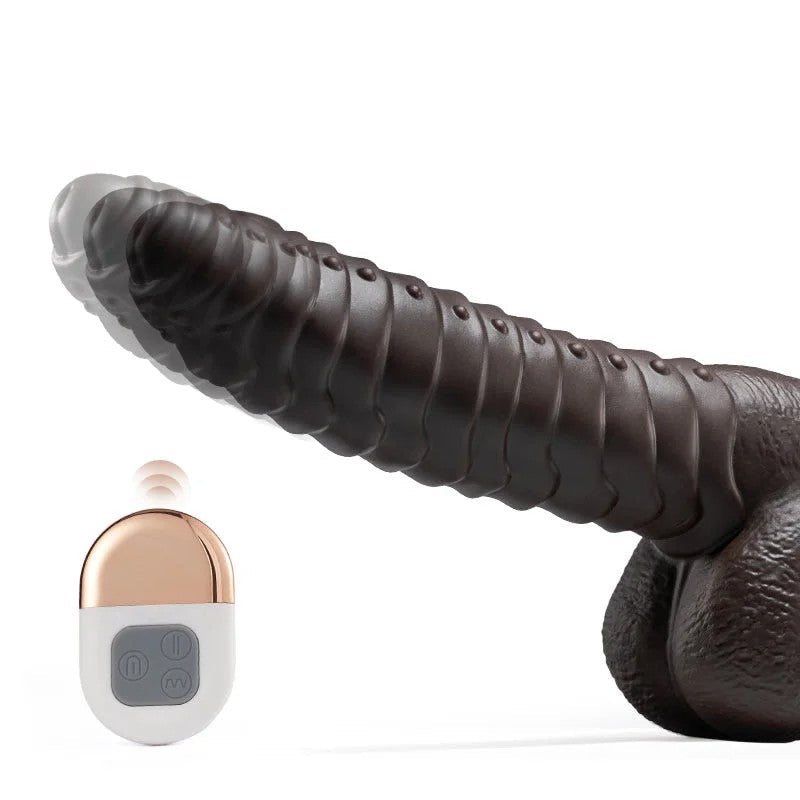 RATTLESNAKEThrustingHeatingDildo