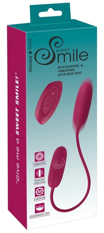 RCShaking&VibratingLoveEggDuo