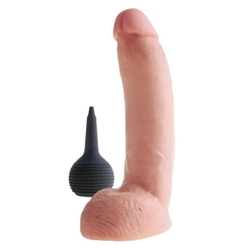 RealistischerDildomitEjakulationssystem–23cm,hautfarben