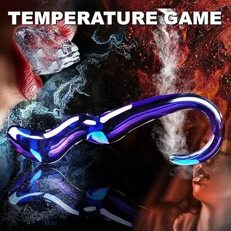 RealistischerGlasdildo-Buttplug–Fantasy-Tier-Dildos,Kristall-Vagina-Anal-Sexspielzeug