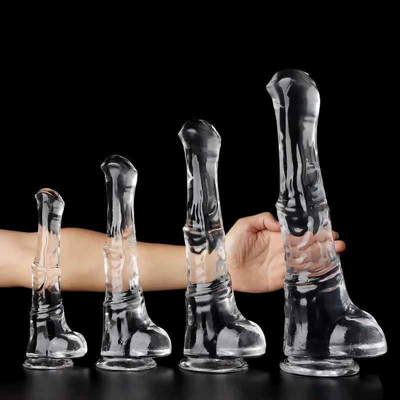 RealistischerPferdedildo–JellyAnimalDildoButtPlugAnalOrgasmus