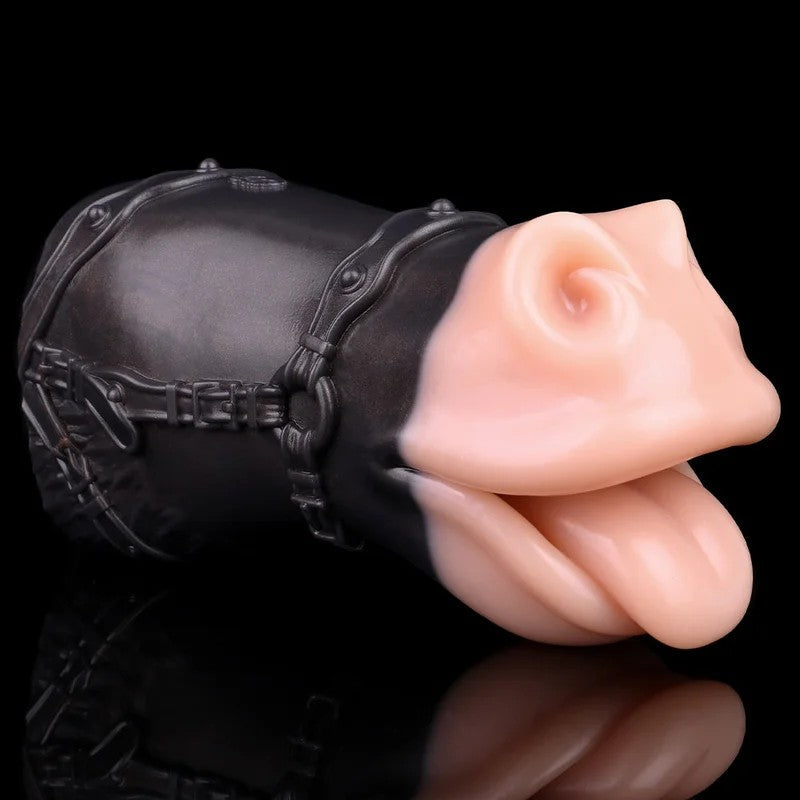 RealistischerPferdemaul-Taschenmuschi-Masturbator–Fantasy-Tier-Oralsex-Penismassage