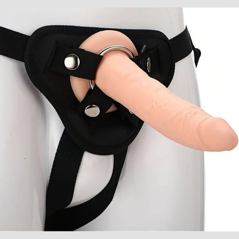 RealistischerundweicherStrapOnmitSaugnapfbefestigung–20cmØ4cm