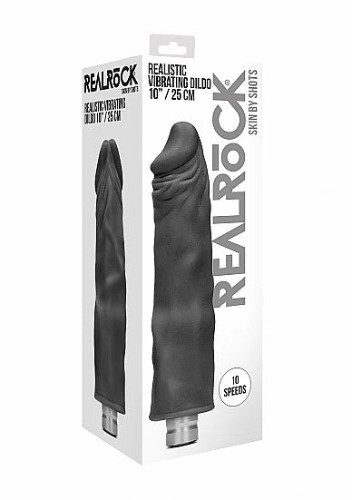 RealRock–25cmRealisticVibratingDildo