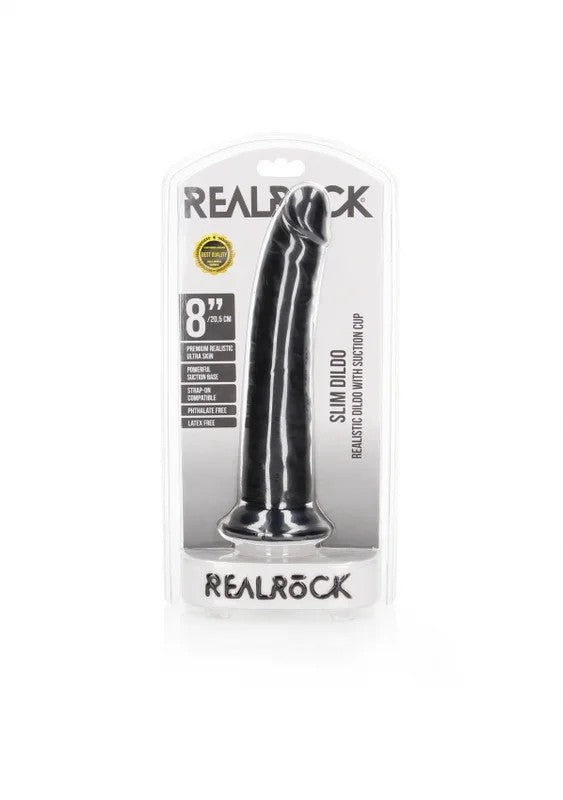 RealRock–8″/20,5cmRealisticSlimDildo
