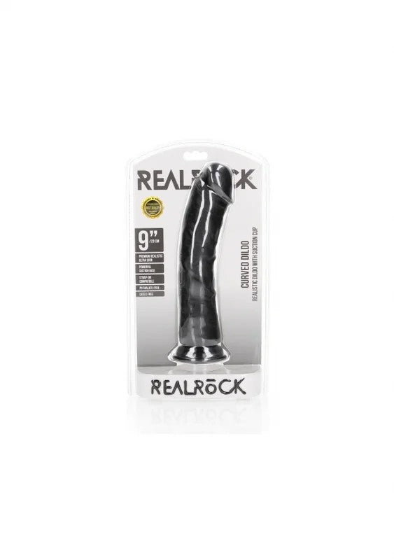 RealRock–9“/23cmRealisticCurvedDildo
