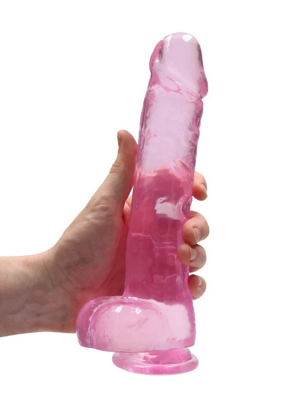 RealRock–Dildo23,00cmmitHodensackpink