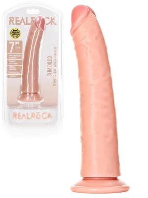 RealRock–Dildo7inchohneHoden–SlimUltraSkin