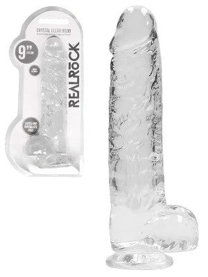RealRock–Dildo9inchmitHoden–CrystalClear
